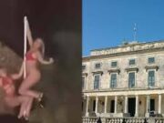 Mulheres fazem pole dance em monumento histórico na Grécia e são detidas