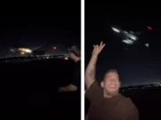 Influencer invade pista do Galeão para filmar decolagens; veja