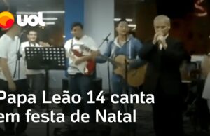 Papa Leão 14 canta ‘Feliz Navidad’ em festa de Natal no Peru; veja vídeo de 2014