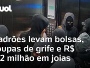 Grupo faz arrastão em condomínio no Morumbi e leva R$ 1,2 milhão em joias