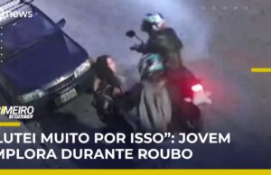 Jovem de 19 anos implora para não ser roubada em São Paulo: “Lutei muito por isso”