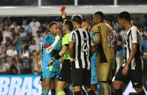 Neymar é expulso e Santos perde do Botafogo na Vila pelo Brasileirão