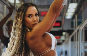 Mulher Melão se defende após fazer ensaio sensual em vagão de trem no Rio: ‘incrível