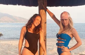 Nanda Costa resgata cliques com Paolla Oliveira e se declara: ‘Admiração total’