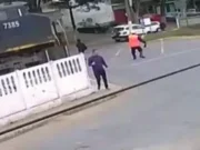 Idosa é atropelada por trem enquanto atravessava em Minas Gerais; veja
