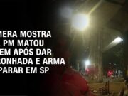 Câmera de PM mostra tiro que matou jovem de 16 anos na zona leste de SP