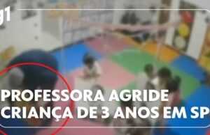 Vídeo mostra agressão de professora contra aluno de três anos em creche de SP