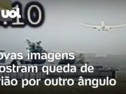 Avião cai na Índia: Novas imagens mostram decolagem e queda da aeronave; veja