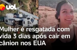 Mulher é resgatada com vida três dias após cair em cânion do ‘Fim do Mundo’ nos EUA