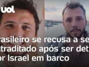 Thiago Ávila se recusa a ser extraditado após ser detido por Israel em barco com Greta