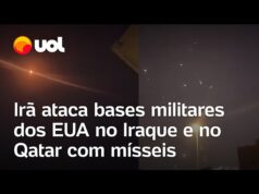 Irã ataca bases militares dos EUA no Iraque e no Qatar com mísseis; veja vídeo