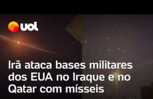 Irã ataca bases militares dos EUA no Iraque e no Qatar com mísseis; veja vídeo