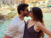 Camila Queiroz e Klebber Toledo vivem babymoon de 24 horas em Roma