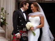 Mel B exibe clique do casamento com o cabeleireiro Rory McPhee: ‘Grande dia!’