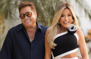 Poliana Rocha se declara a Leonardo em aniversario de 62 anos do cantor: ‘Te amo’