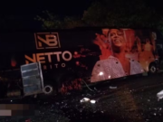 Veja Video – Carro colide com ônibus do cantor Netto Brito, e 3 pessoas morrem na BR-046