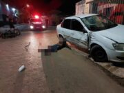 Jovens de 23 e 24 anos morrem em batida entre moto e carro em cruzamento