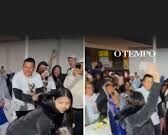 Em velório, viúva viraliza ao rebolar diante de imagem do marido falecido