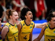 Brasil supera França por 3 sets a 2 na Liga das Nações de Vôlei