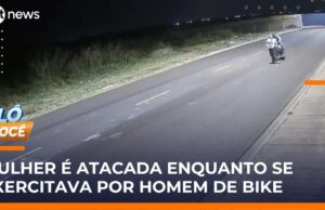 Veja Video – “Tarado da bike” persegue mulher e esperar ficar sozinha para atacá-la