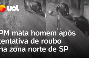 Veja Video – PM mata homem após tentativa de roubo na zona norte de SP; veja