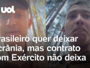 Brasileiro pede ajuda para deixar Ucrânia após se voluntariar para servir na guerra