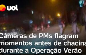 Veja Video – Câmeras de PMs flagram momentos antes de chacina com 30 tiros e 5 mortos; veja