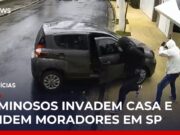Veja Video – Criminosos invadem casa em SP, rendem moradores e roubam dólares