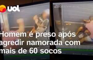 Homem é preso por tentativa de feminicídio após socar namorada mais de 60 vezes
