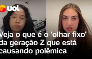 Veja Video – Geração Z tem um olhar frio e desinteressado? Veja o que é o ‘Gen Z stare’