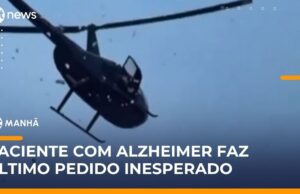 Família atende último pedido de parente e realiza chuva de dinheiro; veja