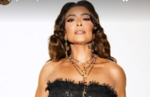 Juliana Paes rouba cena com vestido de renda transparente no Baile do BB