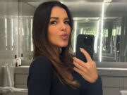 Mariana Rios exibe barriga redondinha em selfie ao espelho: ‘Palo, coisa mais linda’