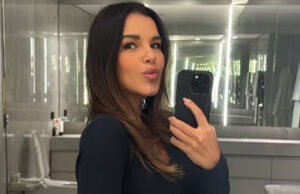 Mariana Rios exibe barriga redondinha em selfie ao espelho: ‘Palo, coisa mais linda’