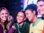 Paolla Oliveira exibe momentos de diversão com colegas de Vale Tudo: ‘Dias perfeitos’