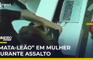 Veja Vídeo – Mulher é rendida com mata-leão durante assalto na Grande SP; veja
