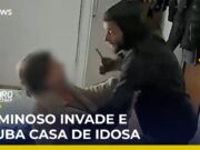 Idosa é atacada dentro de casa durante assalto na madrugada em Curitiba; veja vídeo