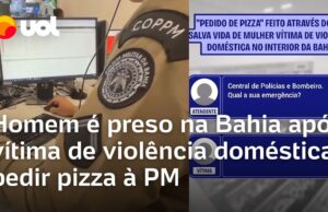 Veja Video – Homem é preso após ex-companheira ligar para a PM fingindo que fazia um pedido de pizza