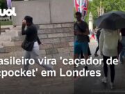 ‘Caçador de pickpockets’: brasileiro grava tentativas de assalto nas ruas de Londres