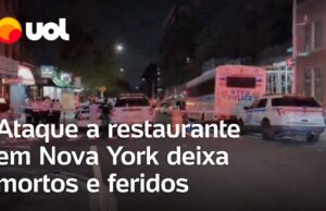 Veja Vídeo – Ataque a restaurante em Nova York deixa três mortos e oito feridos