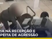 Veja Vídeo – Ataque de fúria: Homem é preso após destruir recepção de pronto-socorro em SP