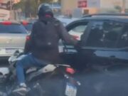 Veja Vídeo Motorista reage a tentativa de assalto e atira contra motociclista no meio de avenida em SP