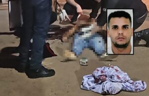 Criminosos matam homem com vários tiros em rua de Cuiabá