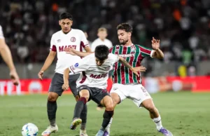 Fluminense cede empate ao Lanús e acaba eliminado da Sul-Americana