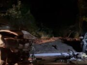 Acidente envolvendo 3 veículos deixa um morto e 4 feridos