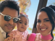 Filha de Graciele e Zezé rouba cena ao posar com vestido deslumbrante: ‘Princesa’