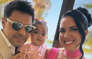 Filha de Graciele e Zezé rouba cena ao posar com vestido deslumbrante: ‘Princesa’