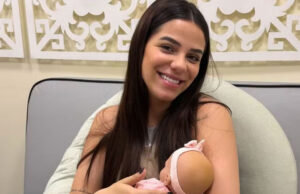 Key Alves exibe estrias, umbigo estufado e mudança no cabelo durante gestação