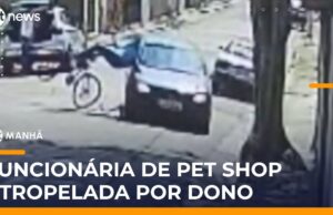 Veja Vídeo – Funcionária de pet shop é atropelada durante busca por cachorro em SP; veja