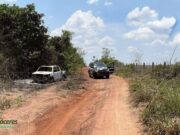 Três corpos carbonizados são encontrados na carroceria de Hilux em MT